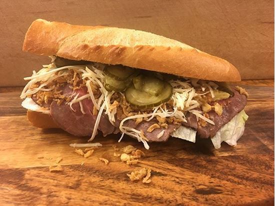 Billede af Roastbeef m/ristet løg